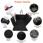 PawGuard Pro™ | Heavy Duty Dog Car Seat Cover