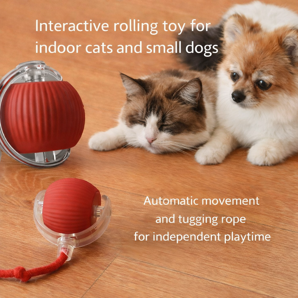PawSpin™ | Interactive Rolling Toy for Pets