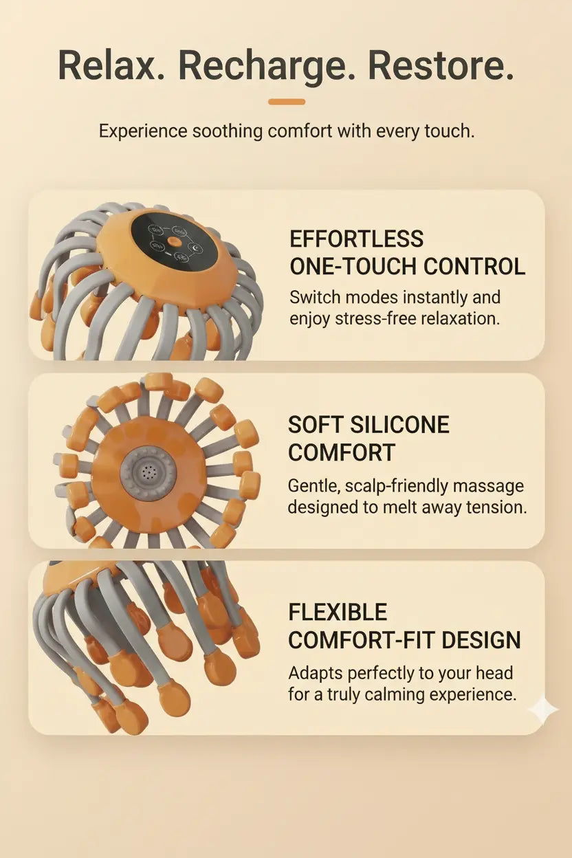 Buylore™ ZenPulse 20 Head Massager
