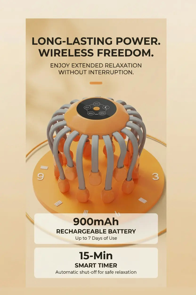 Buylore™ ZenPulse 20 Head Massager