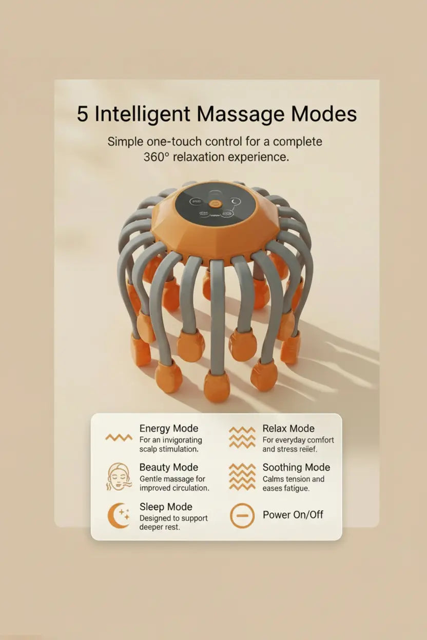 Buylore™ ZenPulse 20 Head Massager