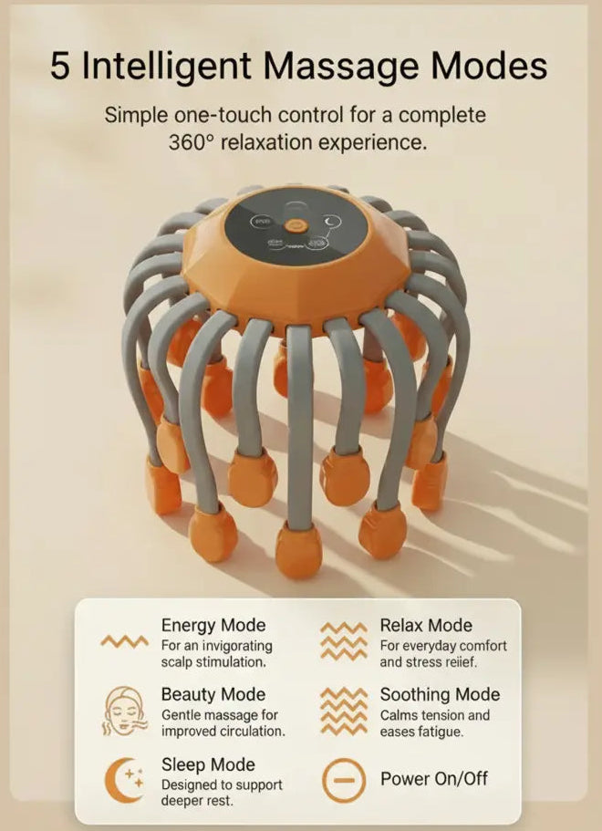 Sleep Better Tonight | ZenPulse™ 20 Head massager