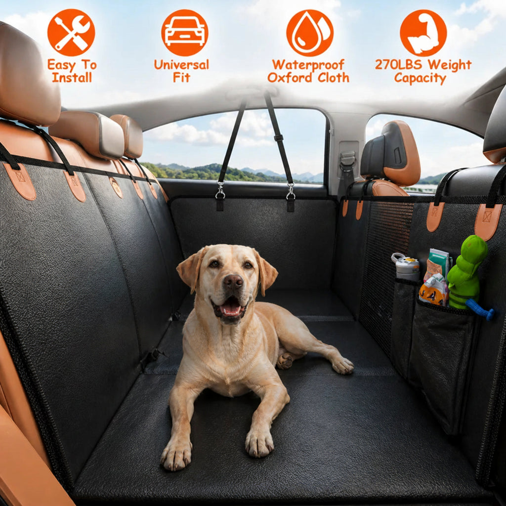 PawGuard Pro™ | Heavy Duty Dog Car Seat Cover