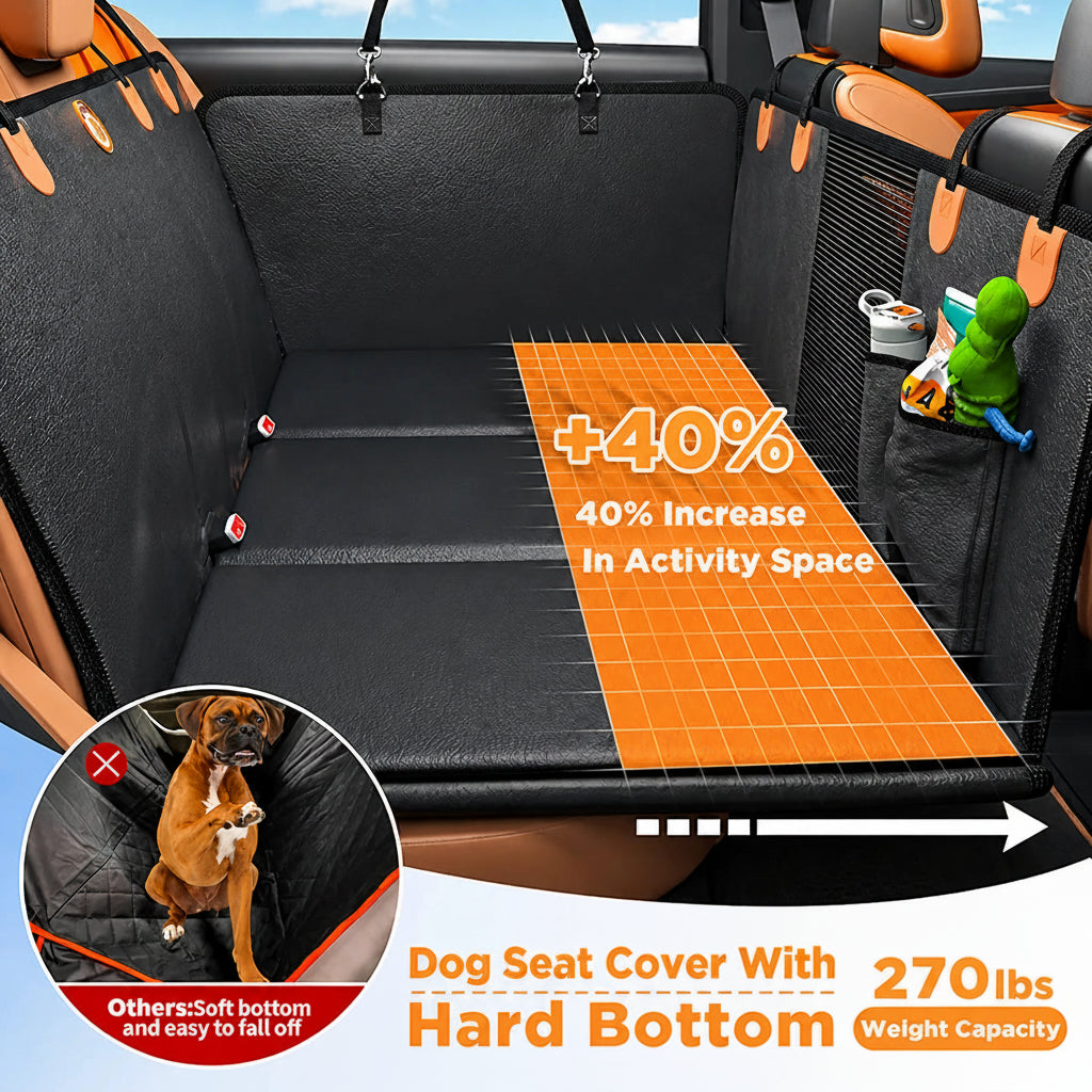 PawGuard Pro™ | Heavy Duty Dog Car Seat Cover
